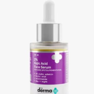 The Derma Co 2% Kojic Acid Face Serum I With 1% Alpha Arbutin & Niacinamide I For Dark Spots & Pigmentation I For All Skin types |  (10 ml)